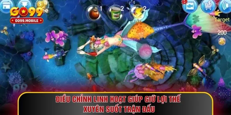 Điều chỉnh linh hoạt giúp giữ lợi thế xuyên suốt trận đấu